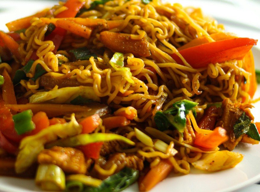Chow Mein frito